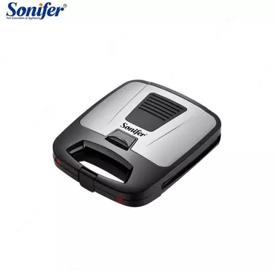 Вафельница 3 в 1 "SONIFER" SF 6163, 1200W (Стальной/черный)