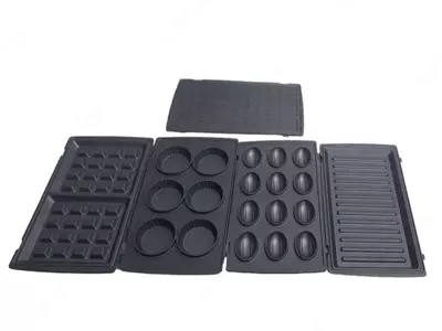 Тостер - сендвичница 5 в 1 "SONIFER" SF-6170, 750W (Стальной/черный)