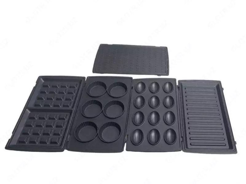 Тостер - сендвичница 5 в 1 "SONIFER" SF-6170, 750W (Стальной/черный)