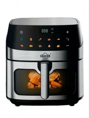 Havo panjarasi "UAKEEN" ZL-1705, 1800W, 5 l (kumush/qora)