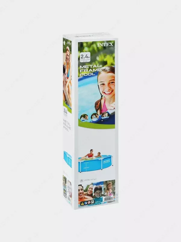  INTEX 28205 — Круглый каркасный бассейн 244×51 см - 