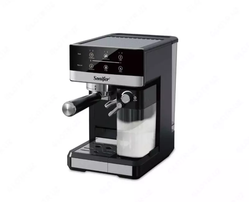 Кофемашина "SONIFER" SF-3575 , 1350 W (Стальной/черный)
