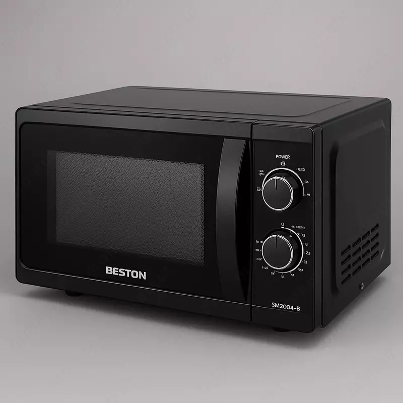 Микроволновая печь "BESTON" SM2004-B, 700W, 20 л (Черная)
