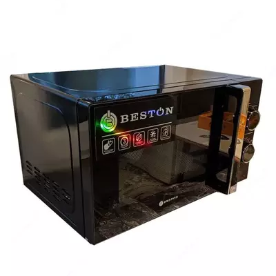 Микроволновая печь "BESTON" SM2005-В, 700W, 20 л (Черная/серебристая)
