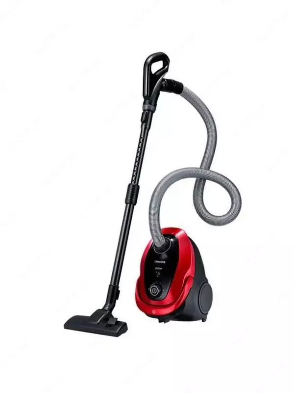 Пылесос "SAMSUNG" SC20M253AWB, 2000 Вт (Красный/черный)