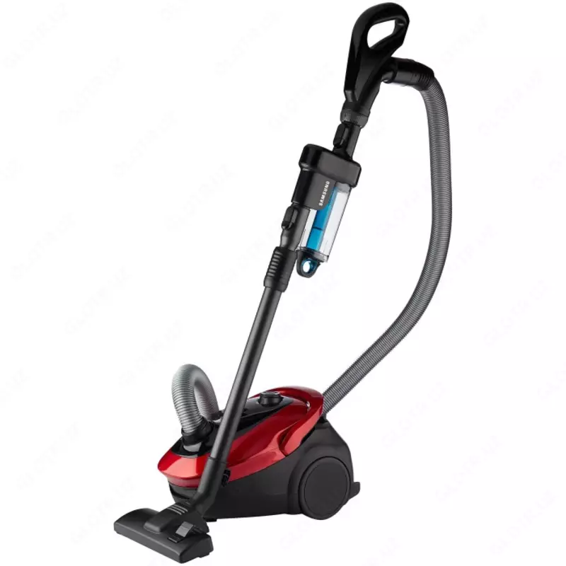 Пылесос "SAMSUNG" SC20M253AWB, 2000 Вт (Красный/черный)