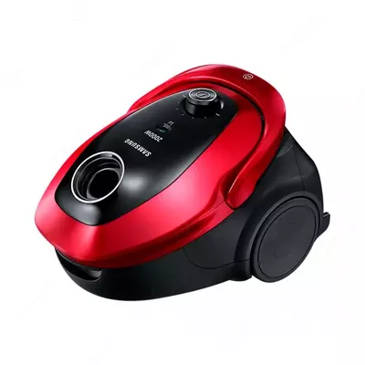 Пылесос "SAMSUNG" SC20M253AWB, 2000 Вт (Красный/черный)
