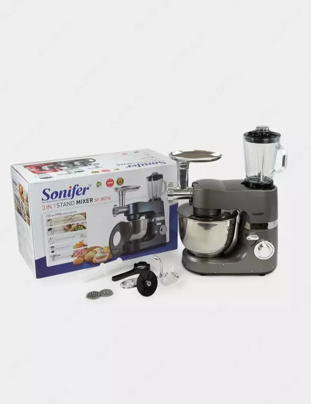 Кухонный комбайн 3 в 1 "SONIFER" SF-8076, 1200 W (Ассортимент)