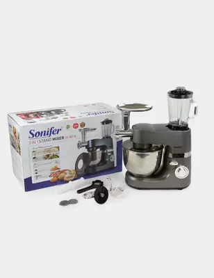 Кухонный комбайн 3 в 1 "SONIFER" SF-8076, 1200 W (Ассортимент)