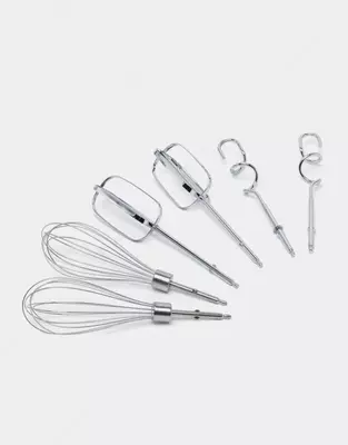 Qo'l mikseri "Sonifer" SF-7015, 3 ta qo'shimcha, 300 Vt, 5 tezlik + turbo rejimi (qora / kumush)