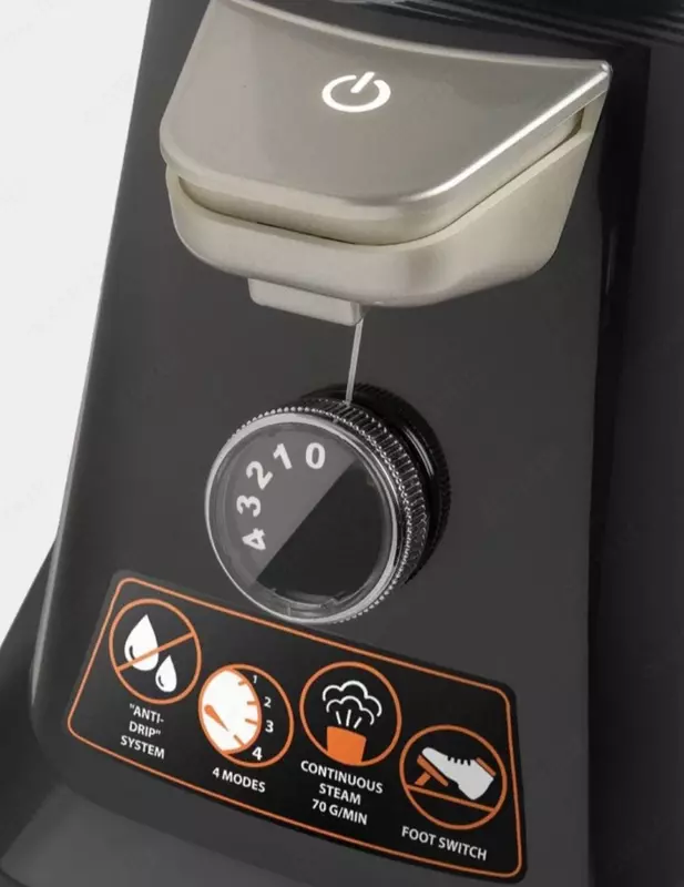 Bug'li dazmol (pol) "Duvel" SH3, 2200W (qora/kumush)