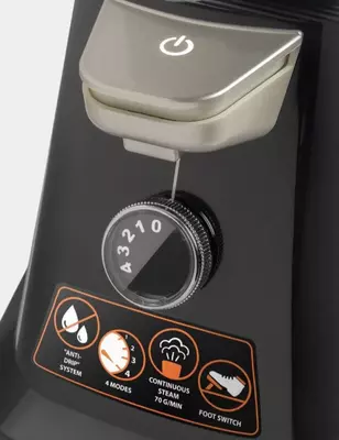 Паровой утюг-отпариватель (напольный) "Duvel" SХ3, 2200W (Черный/серебристый)