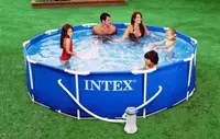 INTEX 28210 — Каркасный круглый бассейн 366×76 см
