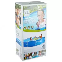  INTEX 28212 — Каркасный бассейн 3.66×76 мм + фильтр - 
