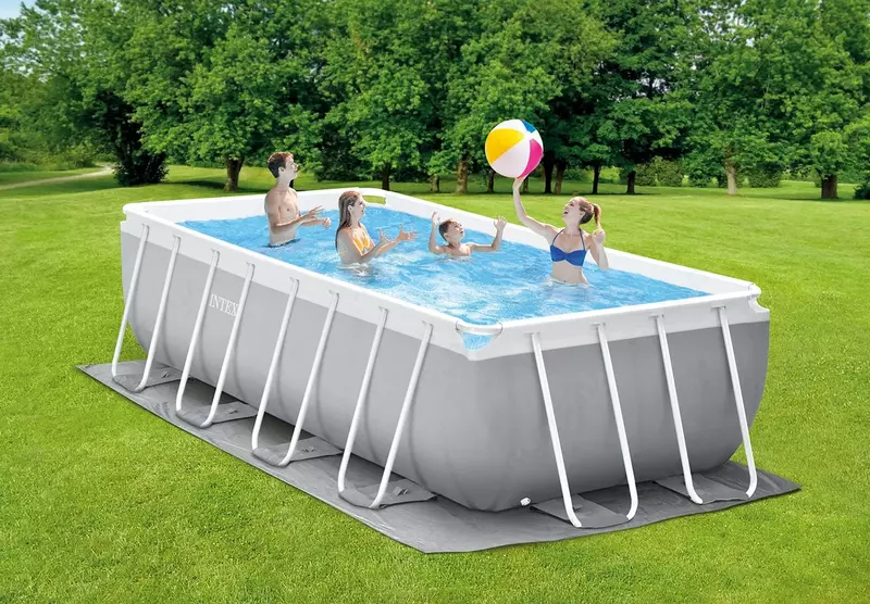 INTEX 26788 Prism Frame Rectangular Pool 400×200×100 см