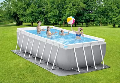 INTEX 26788 Prism Frame Rectangular Pool 400×200×100 см
