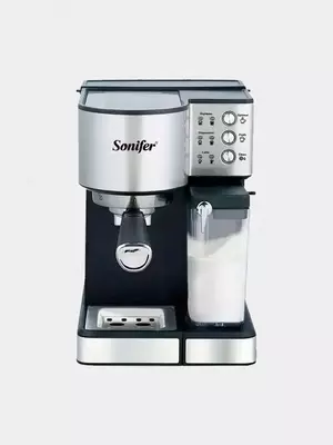 Кофеварка 4 в 1 (комбинированная) "SONIFER" SF-3573, 1350W (Черная/серебристая)