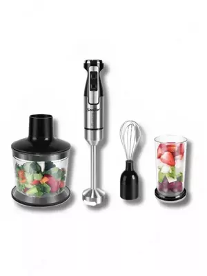 Погружной блендер 4 в 1 "Sonifer" SF-8081, 600W (Стальной/черный)
