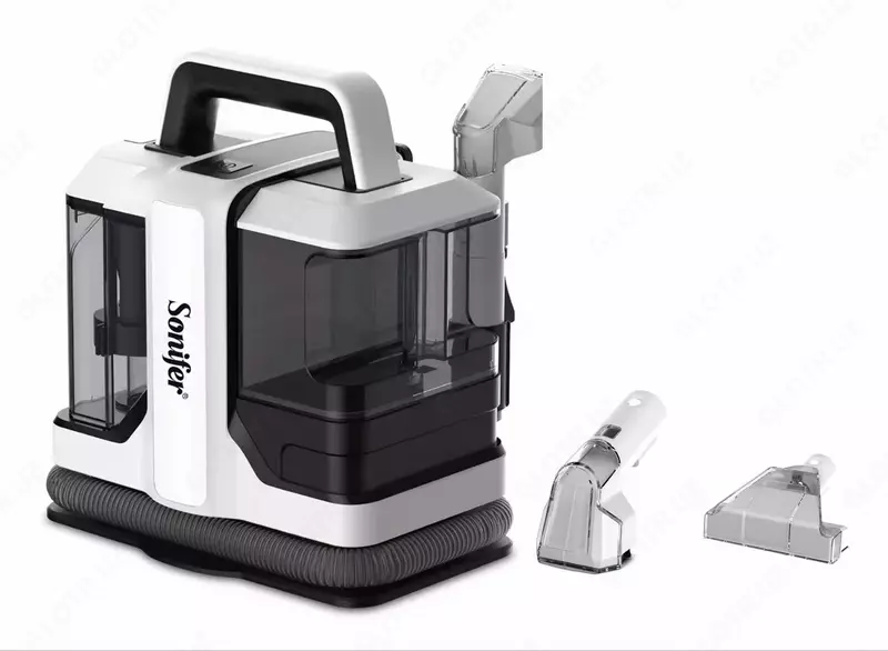 Моющий пылесос "SONIFER" SF-2244, 450W, 1/1.2 л (Черный/белый)