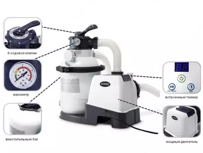 Песочный фильтр-насос Intex 26646