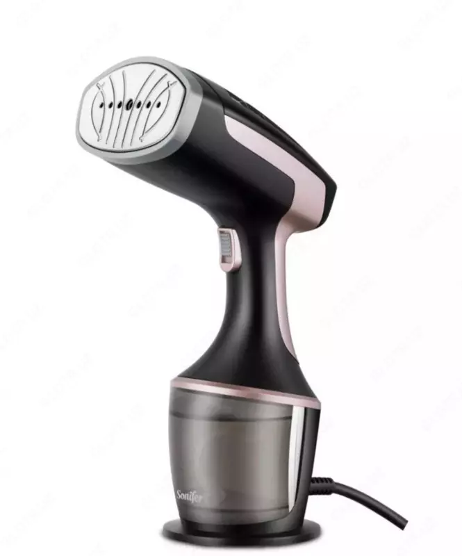 Паровой утюг-отпариватель (ручной) "Sonifer" SF-9091, 1500W (Черный/сиреневый)