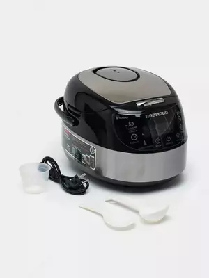 Мультиварка "REDMOND" RMC-M90, 860W, объем 5 л, 45 прогр. (Черный/серый)