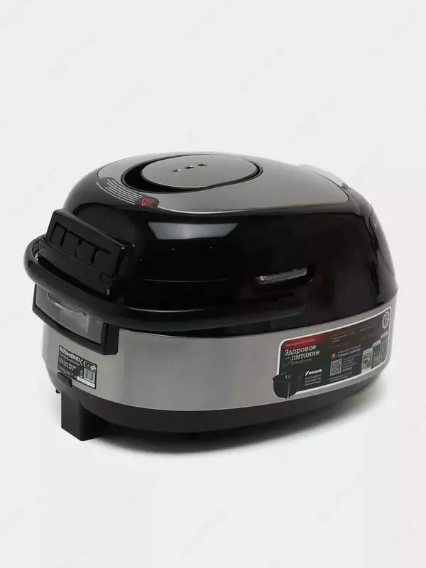 Ko'p pishirgich "REDMOND" RMC-M90, 860 Vt, hajmi 5 l, 45 ta dastur. (Qora/kulrang)