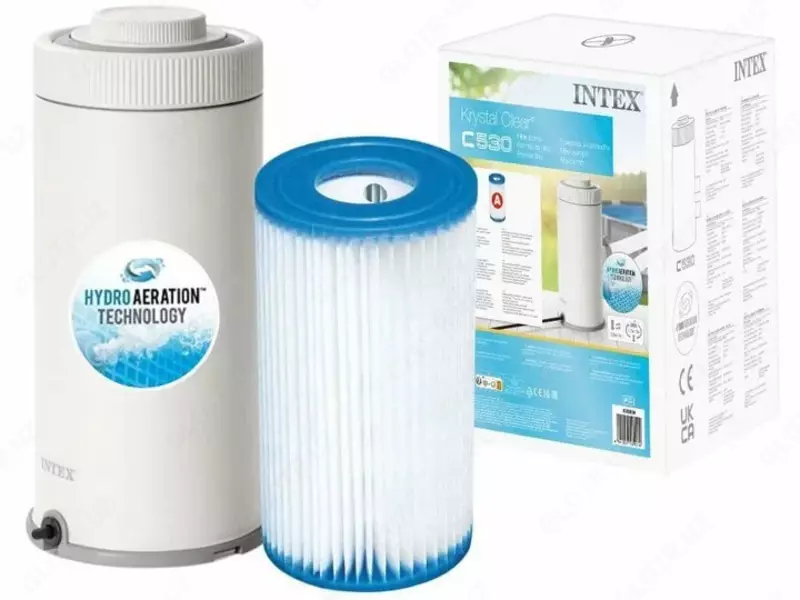 "Intex" ramka hovuzi uchun kartrij filtri nasosi (sirkulyatsiya) Art. - 26604, (C530), 2006 l/soat