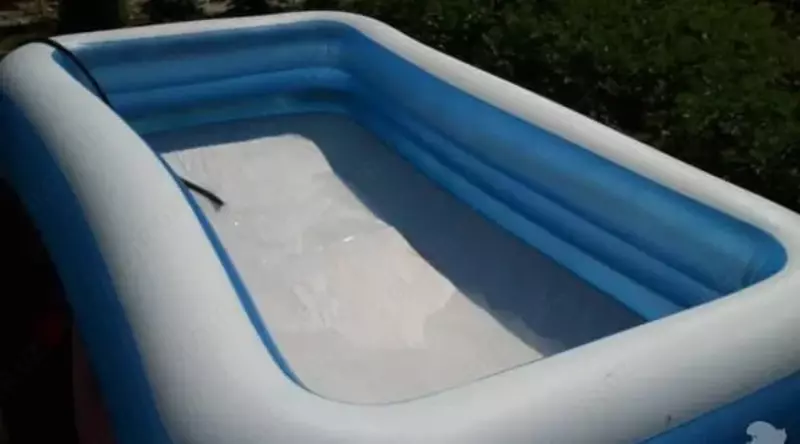 Puflanadigan basseyn (to'rtburchak) "INTEX" Dengiz hayoti, 305x183x56 sm (Art. - 58485)