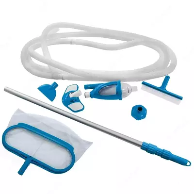 Набор для чистки бассейна "INTEX" с выдвижной рукояткой 279 см, Арт. - 28003