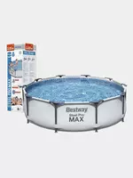 Сборный бассейн (круглый) "Bestway" Steel Pro МАX 56406