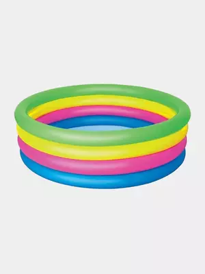 Bolalar uchun shishiriladigan basseyn (dumaloq) "Bestway" Rainbow, d 157 x 46 sm (Art. - 51117) Rang. turli xil