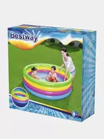 Bolalar uchun shishiriladigan basseyn (dumaloq) "Bestway" Rainbow