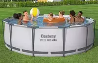 3 577 005.8 сум Сборный бассейн (круглый) с аксессуарами "Bestway" Steel Pro МАX 56420