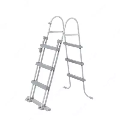 Prefabrik hovuz (to'rtburchaklar) aksessuarlari bilan "Bestway" Power Steel 56442, ramka, 404 x 201 x 100 sm (kulrang)