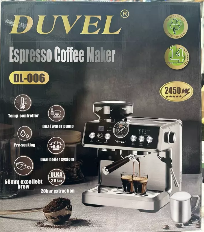 Кофемашина Duvel, DL‑006