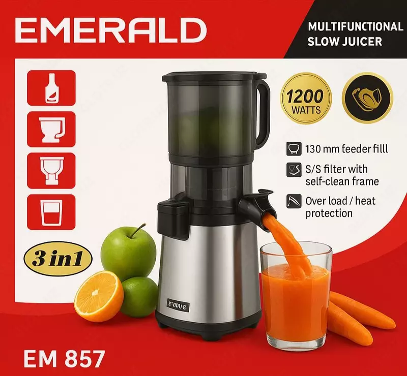 Соковыжималка EMERALD, EM-857