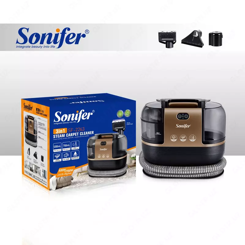 Пароочиститель Sonifer SF-2263 Steam Carpet Cleaner