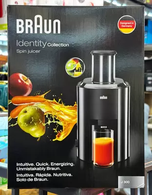 Соковыжималка BRAUN J300