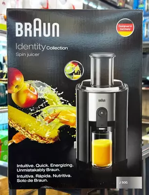 Соковыжималка BRAUN J500 BLACK