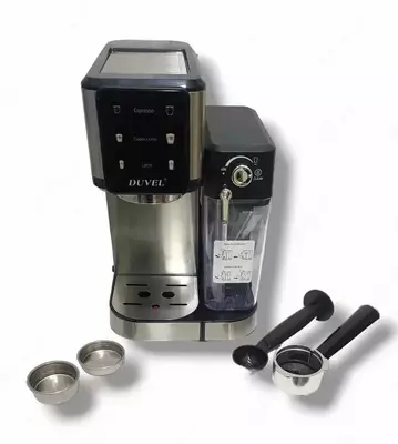 Рожковая кофемашина (сенсорная) "DUVEL" DL-018А, 1350W, 1 л. (Германия)