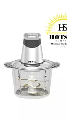 Многофункциональный кухонный чоппер (измельчитель) 2 в 1 "DUVEL" DL-125, 600W, 3 л. (Германия)