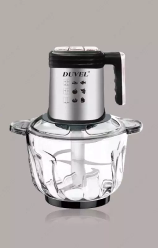 Ko'p funktsiyali oshxona maydalagich (maydalagich) "DUVEL" DL-014, 500W, 4 l., 6 pichoq (Germaniya)