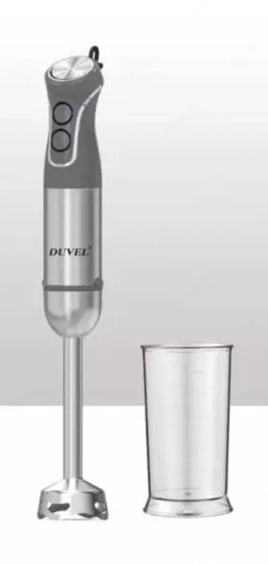 Бытовой блендер (погружной) 2 в 1 "DUVEL" DL-059, 1500W, 600 мл., 4 ножа (Германия)