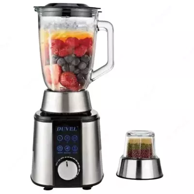 Maishiy blender (statsionar) 2 tasi 1 ta "DUVEL" DL-013, 600 Vt, 1,5 l., 2 rejim (Germaniya)