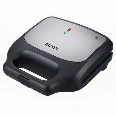 Универсальная сэндвичница 3 в 1 (тостер) "DUVEL" DL-063, 1400W, нерж. сталь (Германия)