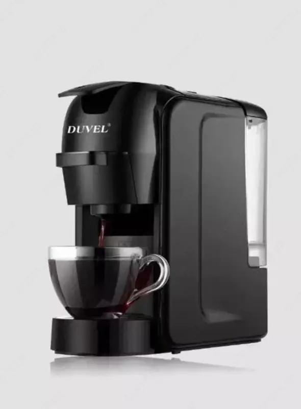 Kapsülli qahva mashinasi Multi-Capsule Espresso 3 in 1 "DUVEL" DL-C012, 1450W, 0,6 l. (Germaniya)