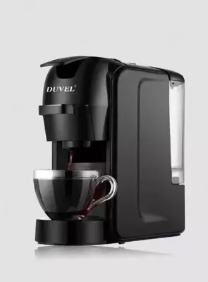 Kapsülli qahva mashinasi Multi-Capsule Espresso 3 in 1 "DUVEL" DL-C012, 1450W, 0,6 l. (Germaniya)