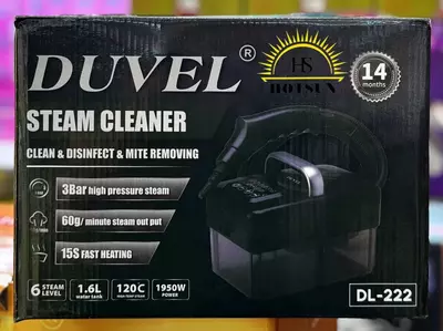 Пароочиститель (пылесос) "DUVEL" DL-222, 1950W, 3 бар., 1.6 л. (Германия)