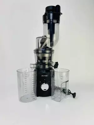 Ko'p funktsiyali sharbat chiqargich (shnekli) 4 tasi 1 ta "DUVEL" DL-7008C, 600 Vt, 85 mm (Germaniya)